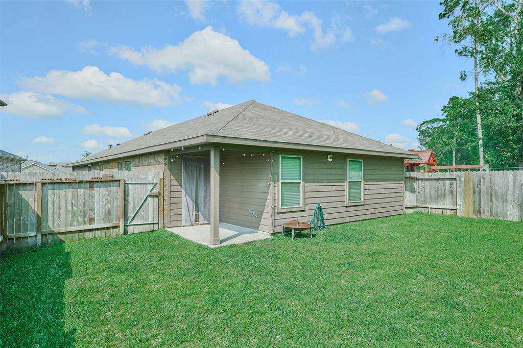 Fenced Backyard