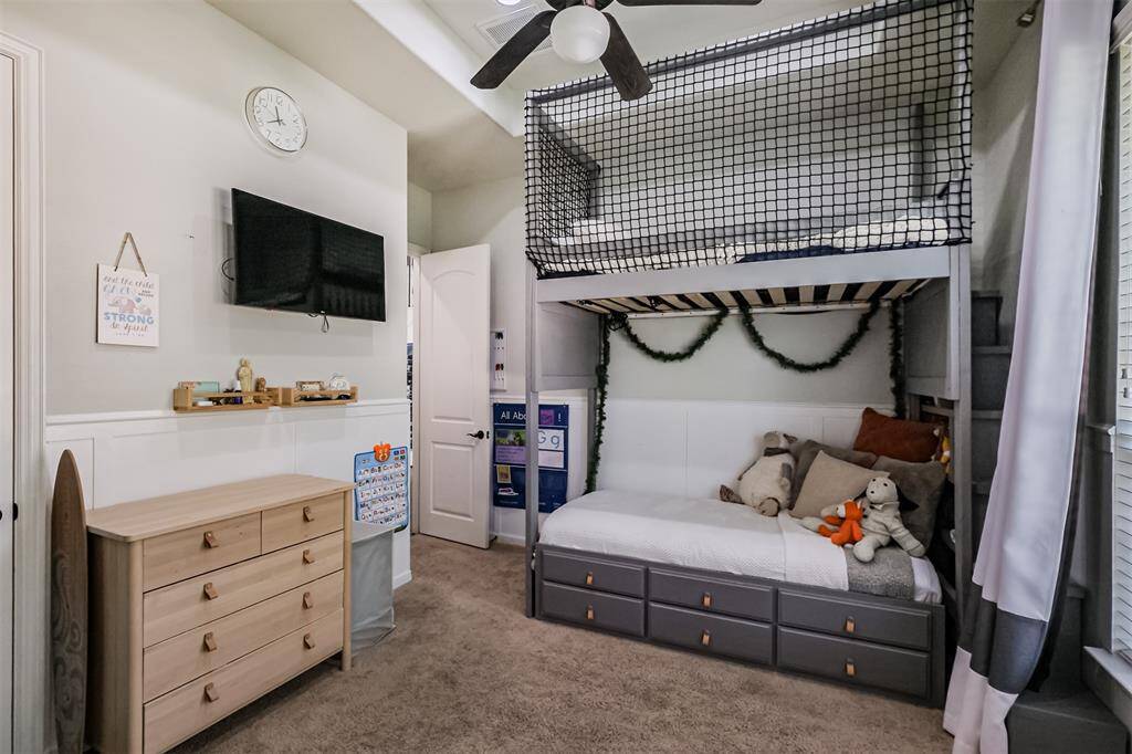 1st Floor Bedroom currently has built in bunk/play structure.