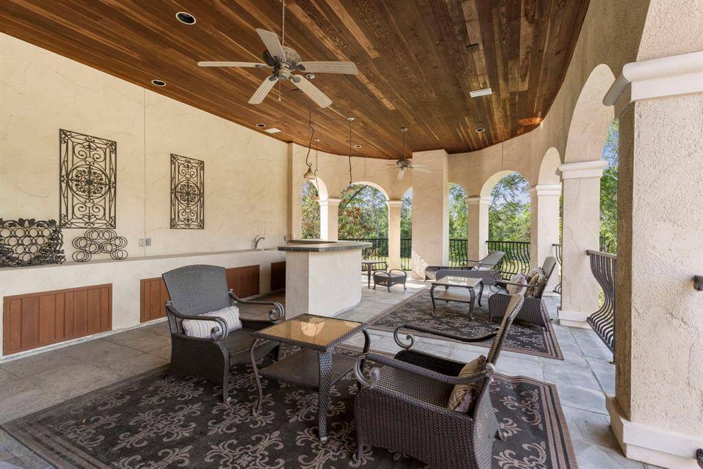 Step outside from the game room onto this spacious balcony, perfect for extending the fun outdoors.