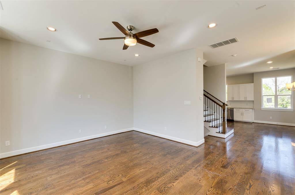 LARGE T.V. OR ART WALL WITH TONS OF OPTIONS FOR FURNITURE ARRANGEMENTS