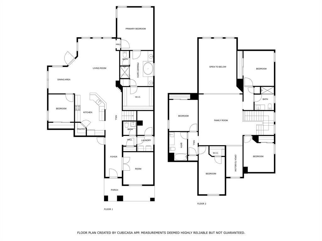 Floor plans.