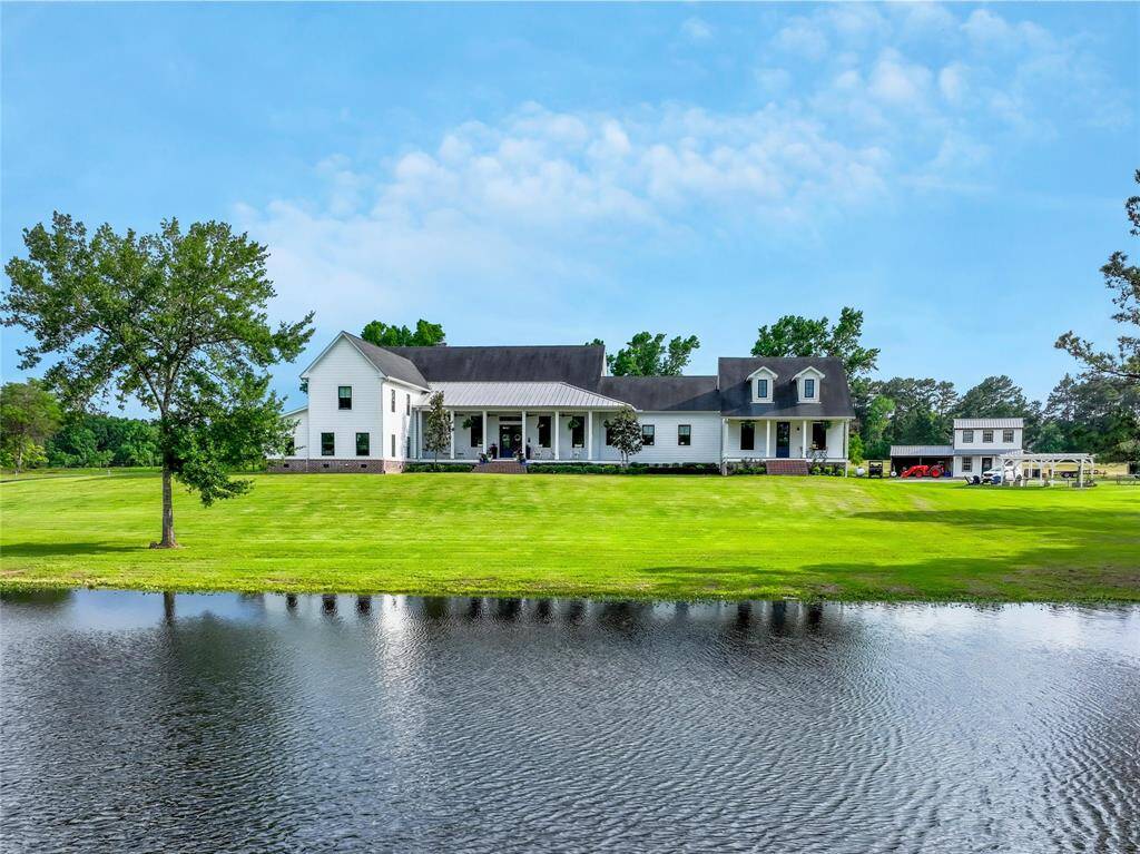 Stocked pond and tranquil views
