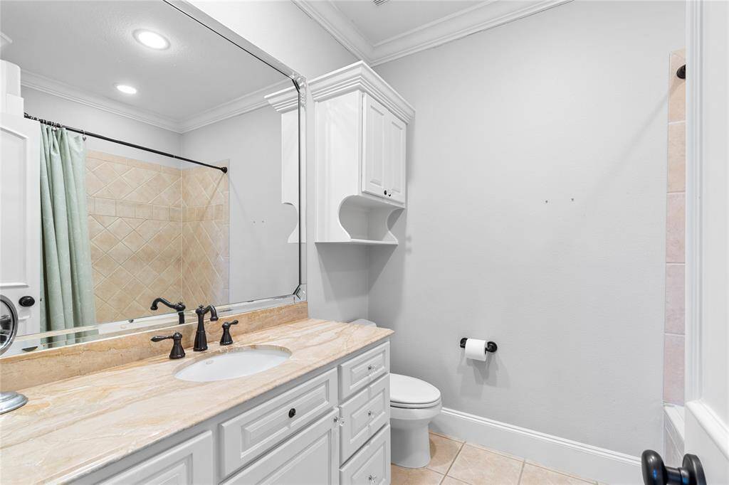 Bathroom attached to bedroom 3