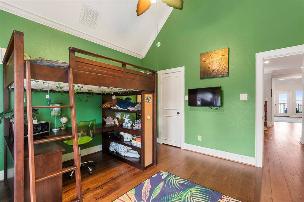 All secondary bedrooms have great closet space.