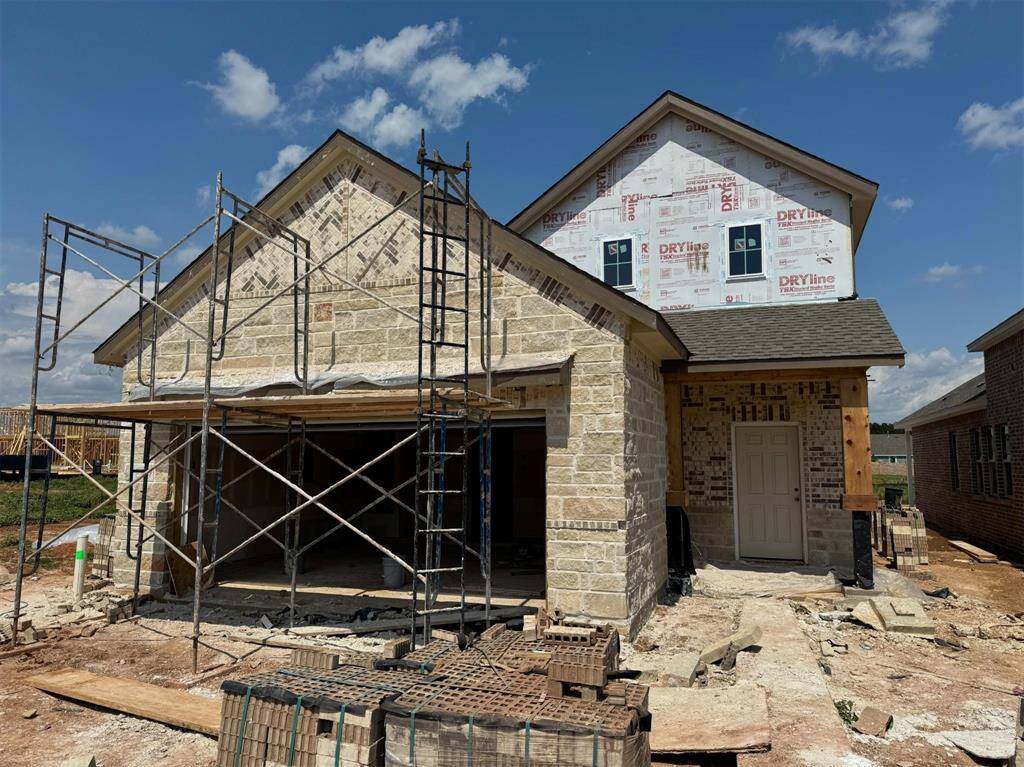 Actual progress of your home.