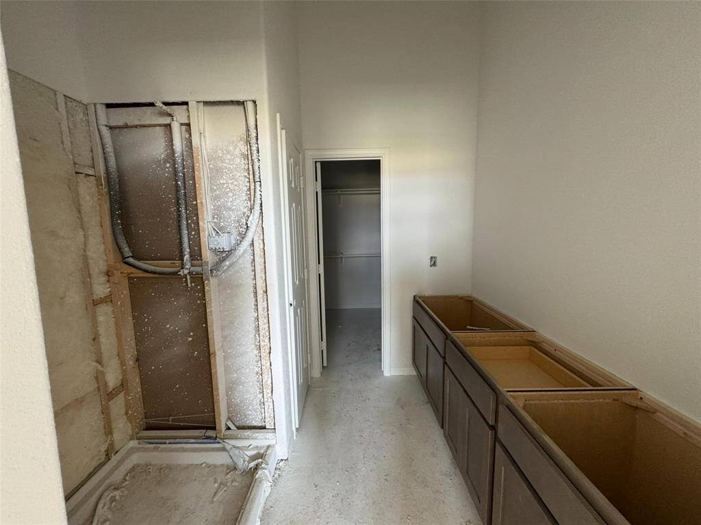 Actual progress of your home.