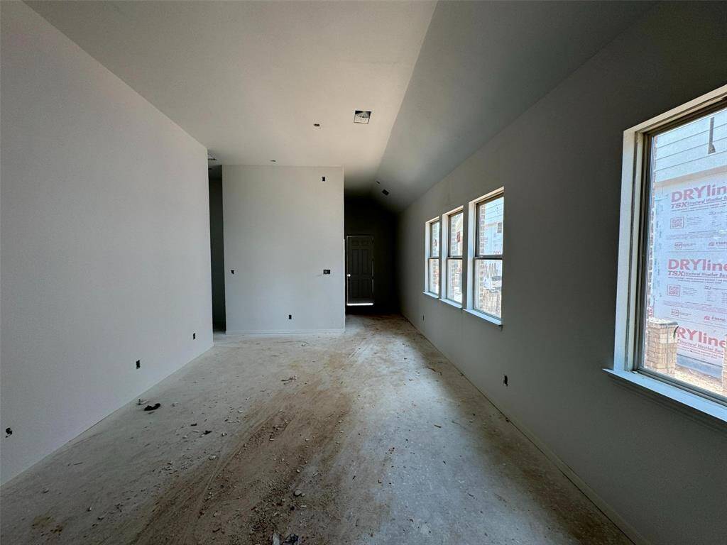 Actual progress of your home.