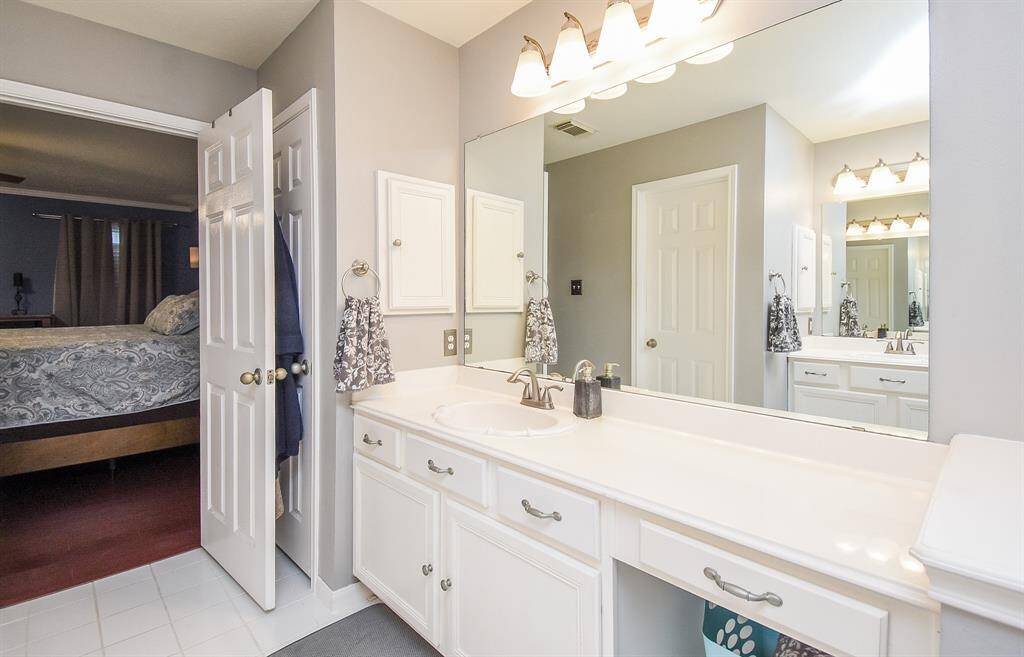 Refreshing luxury is just footsteps from your primary suite.