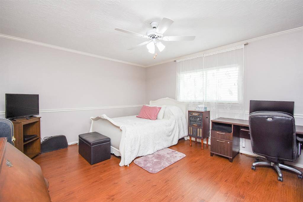 Here's another huge secondary bedroom; any of which can be purposed as a nursery? hobby room? work out space? It's your choice!