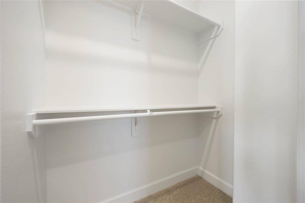Additional storage space in the third-floor suite.