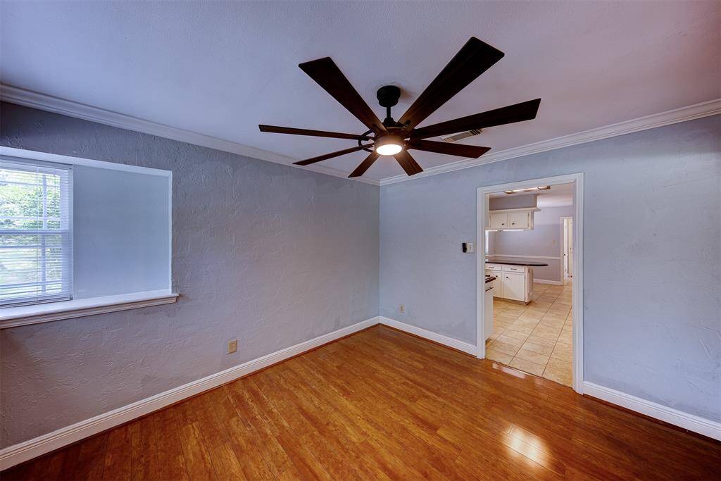 Formal dining room open to the kitchen