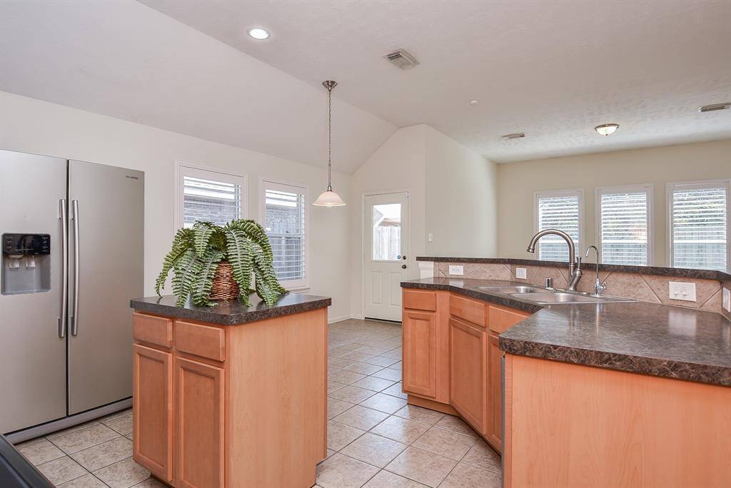 Fridge included