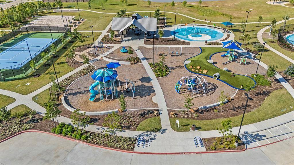 Expansive playground.