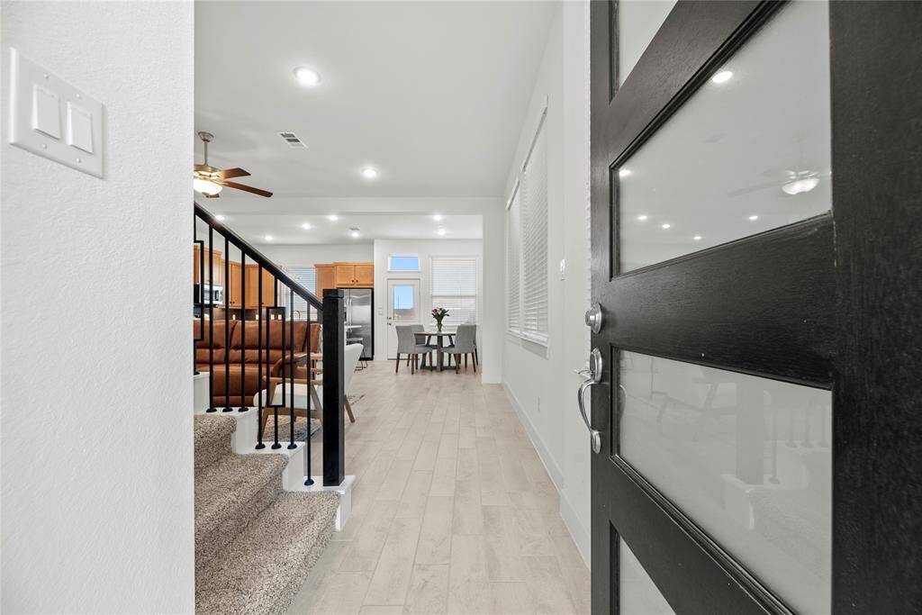 Lovely front entry.
