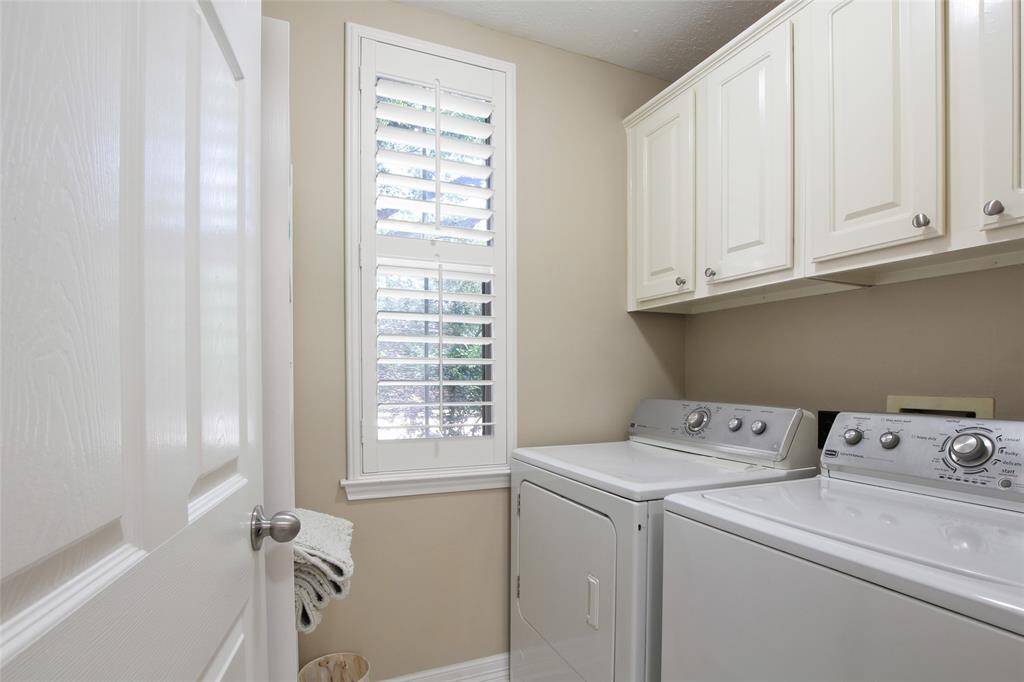 Spacious Laundry Room.