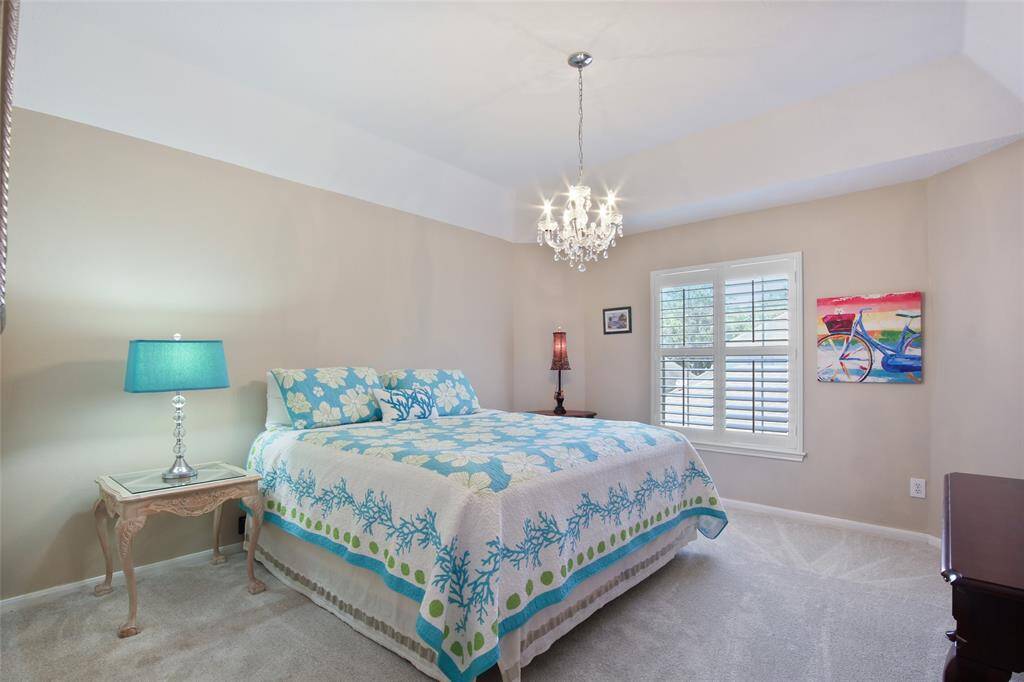 Bedroom 4 is large enough for a king sized bed.