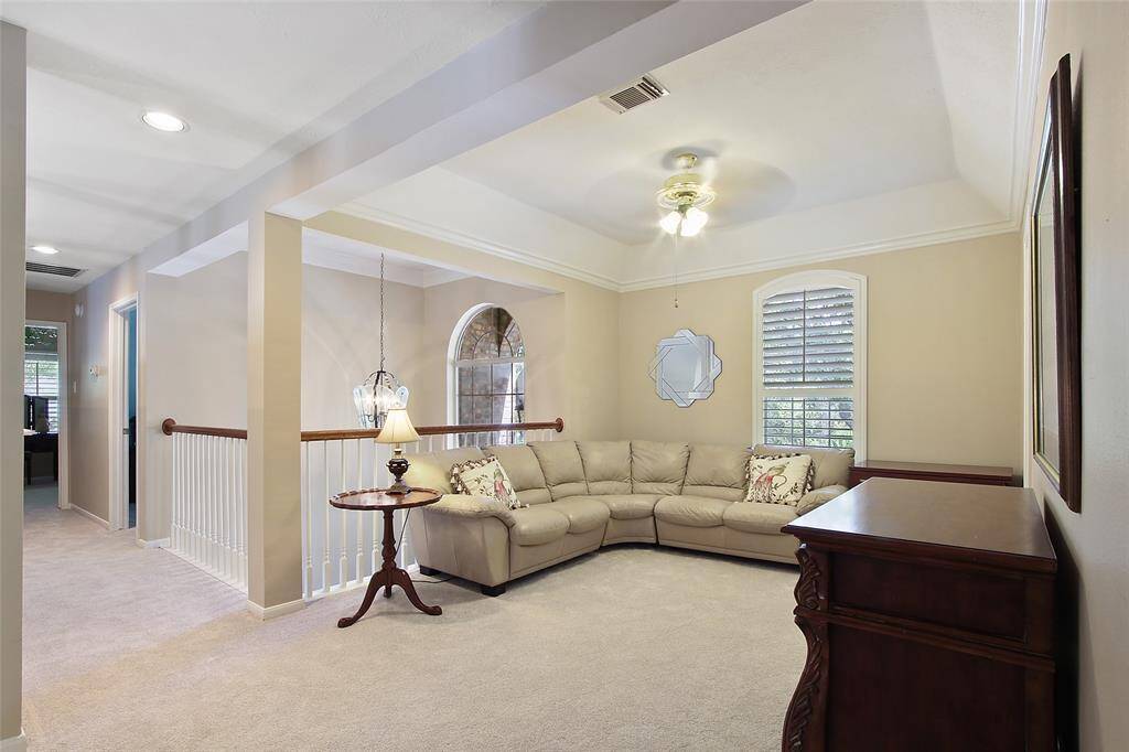 Upstairs Game Room.