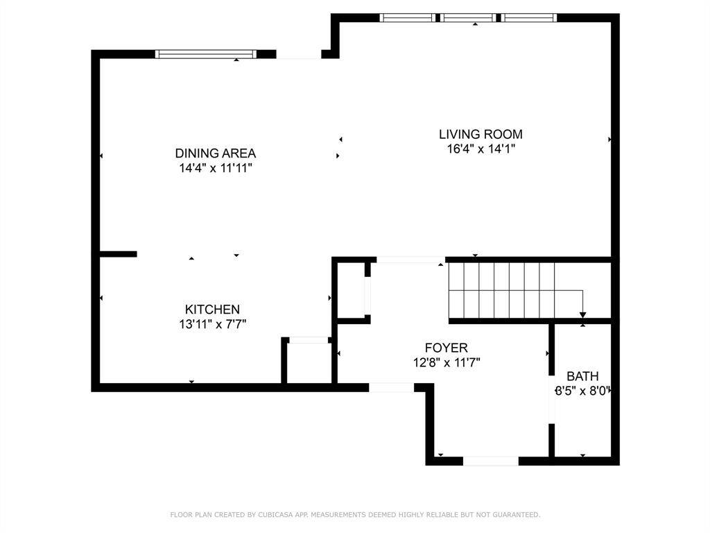 Canary Floor Plan 1st floor.