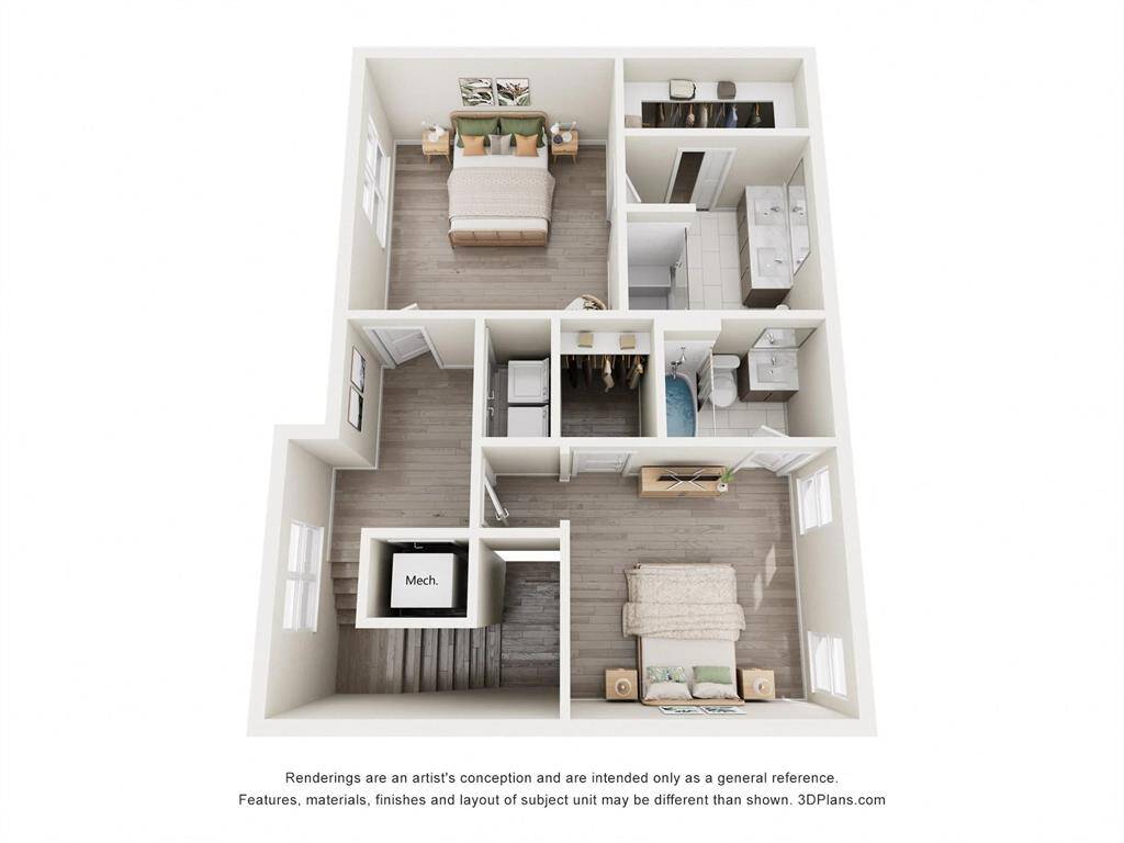 2nd Floor- Canary Floor Plan.