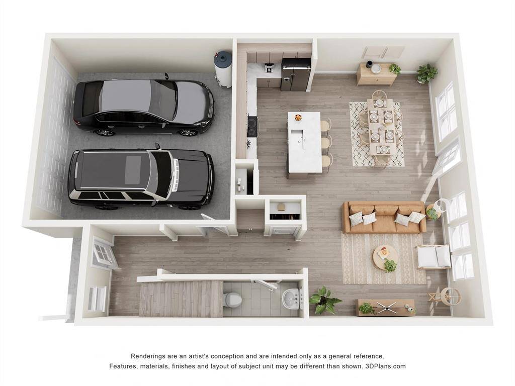 1st Floor-Sparrow Floor Plan