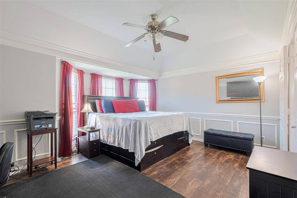 The ground floor primary suite is the perfect retreat!