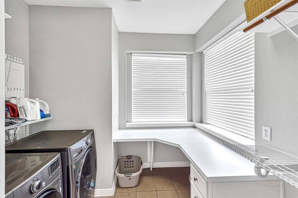 Utility room - Washer and dryer are included.
