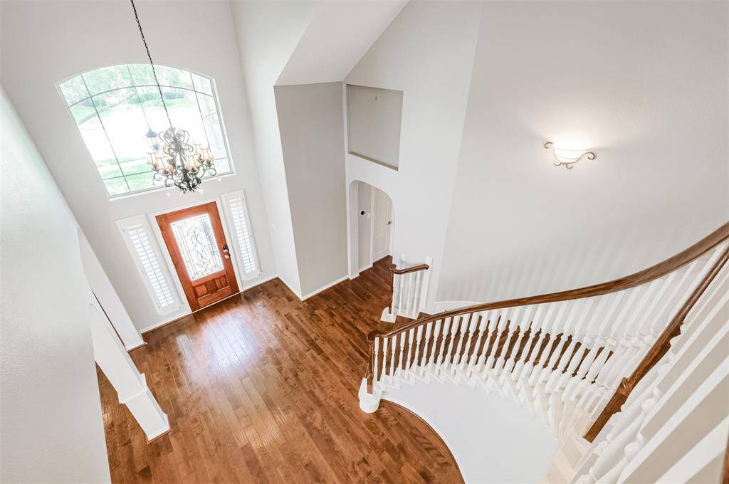 Engineering wood for the 1st, 2nd, and stairs