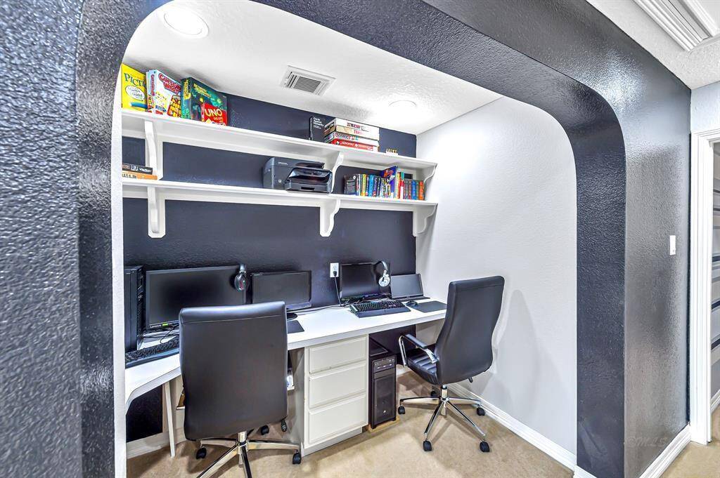 Computer station on the 2nd floor