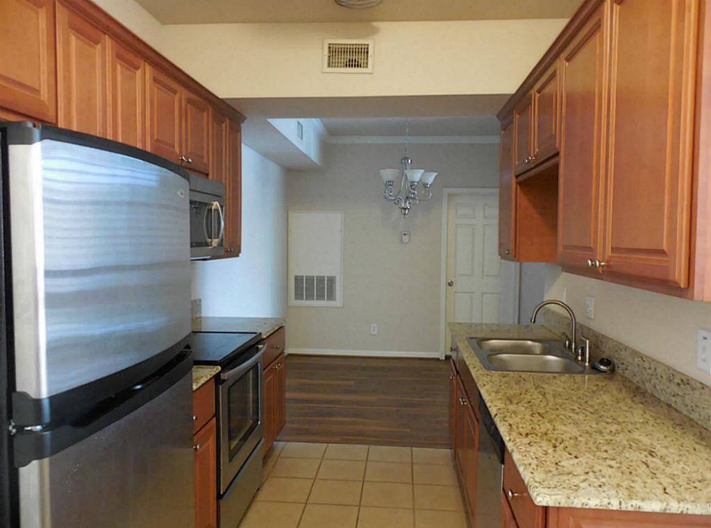 Stainless steel appliances included