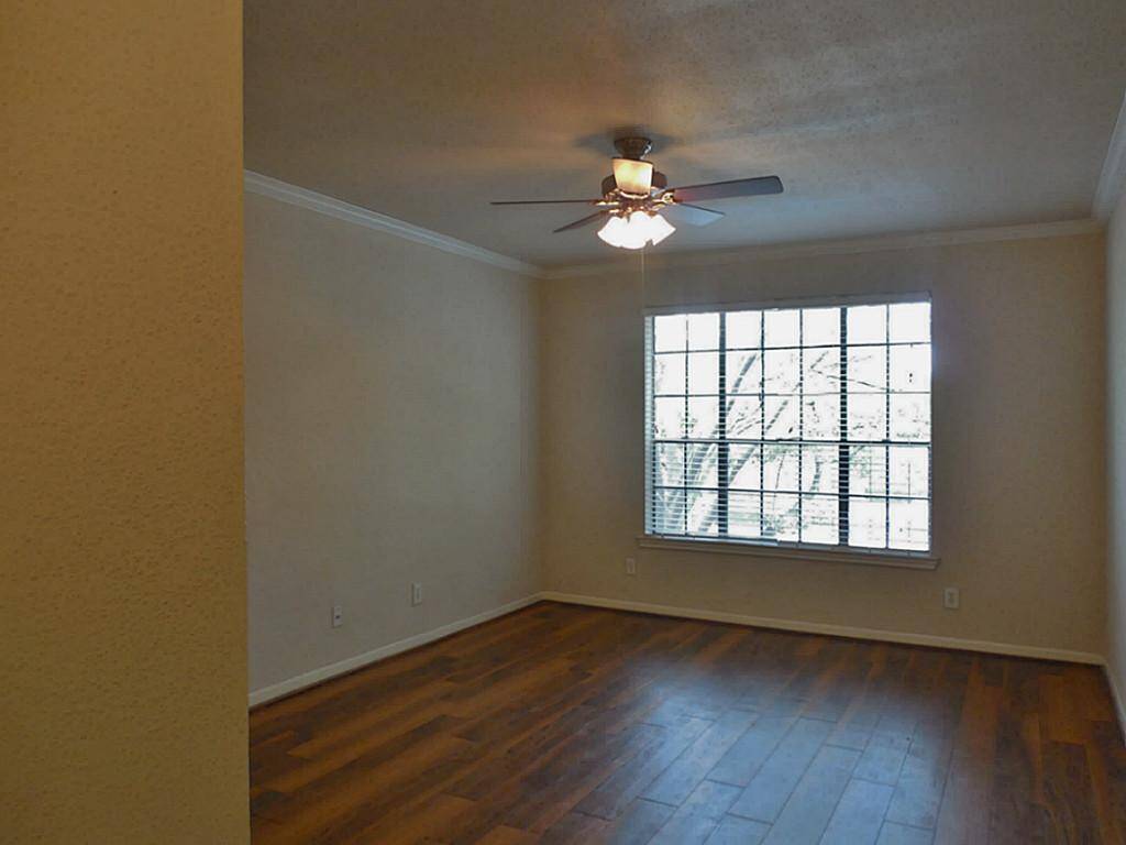 Lots of natural light and ceiling fan