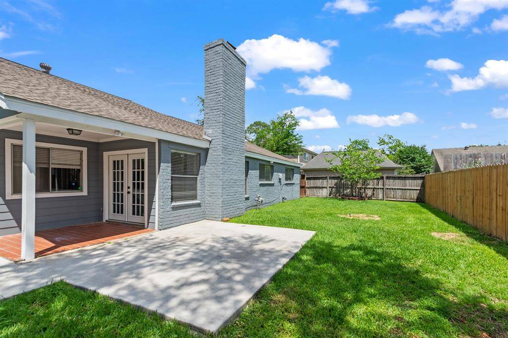 The backyard measures an estimated 68 x 24 feet, offering a generous outdoor space with endless possibilities. With this size, there's ample room to add a garden, play area, or even a small pool or spa.