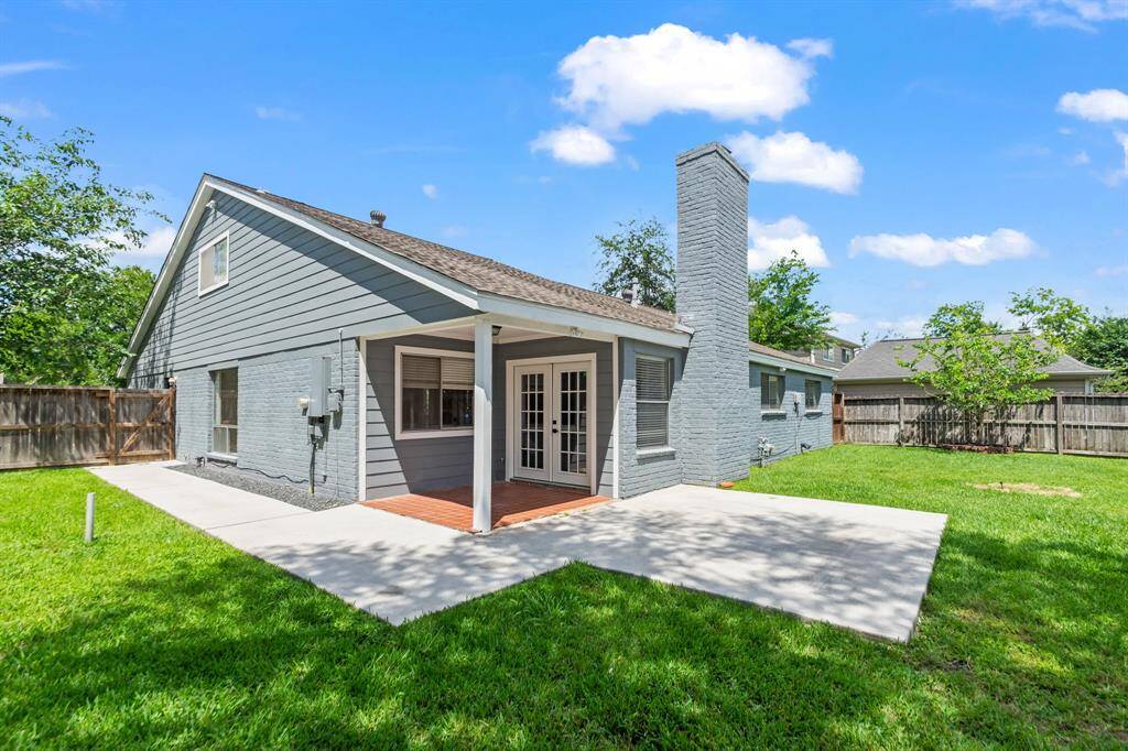 There is also a nice size side yard with gate access.