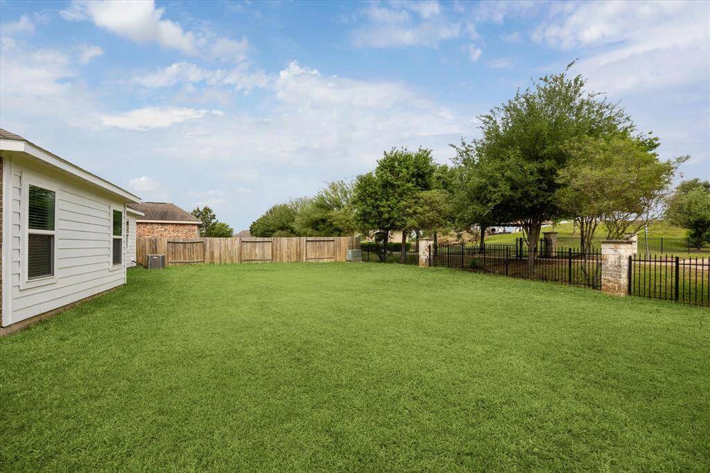 Spacious backyard—no rear neighbors.