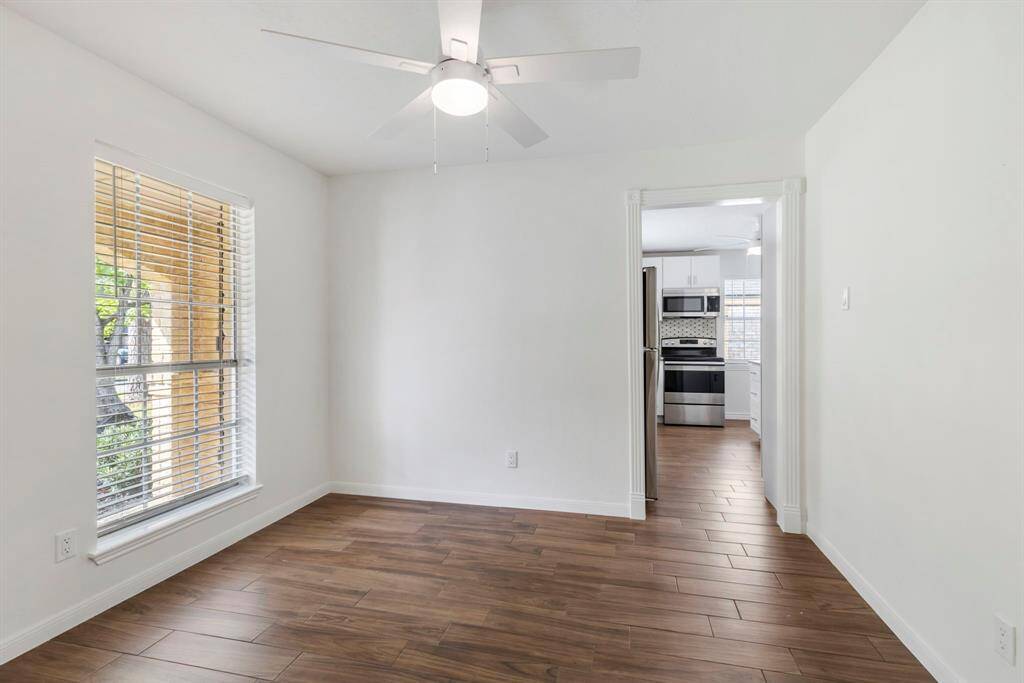 Large formal dining room.