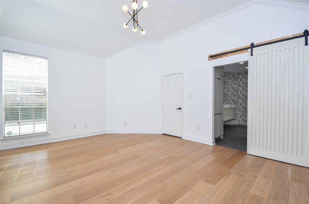 Custom barn door (2023)