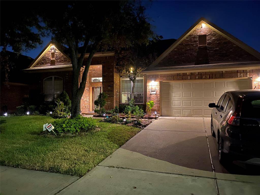 Front Elevation in night time