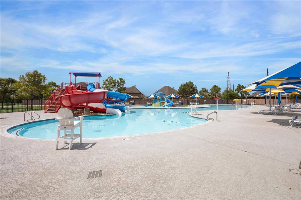 Enjoy the water slides with family and children all summer!  Life guards are on site when pool is open.
