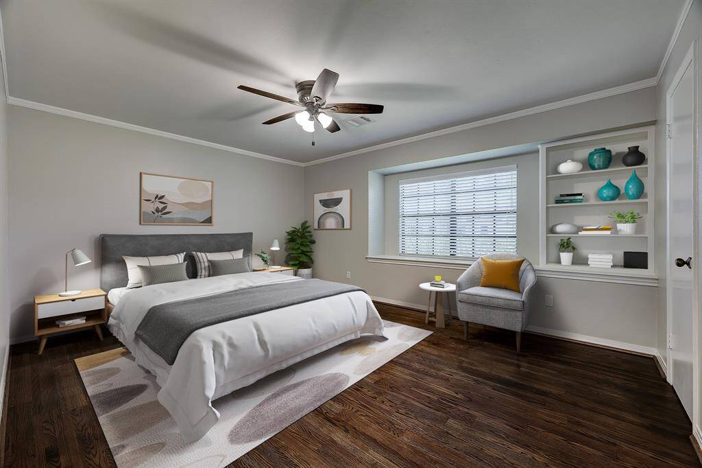 Enjoy relaxing in the living room, which over looks the backyard, wood-burning fireplace