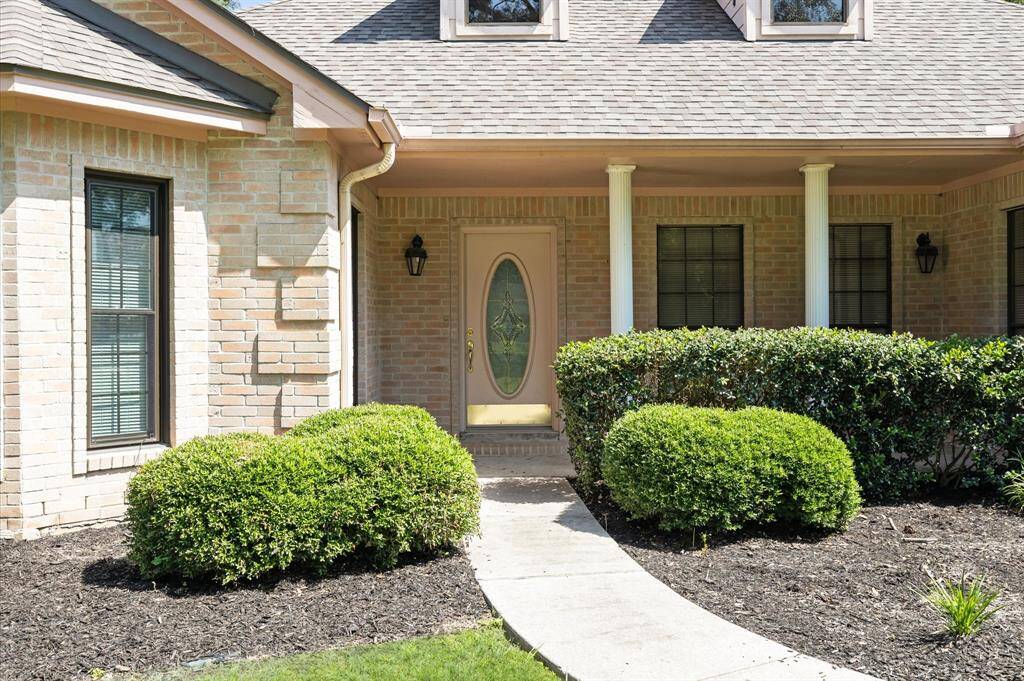 Covered front porch