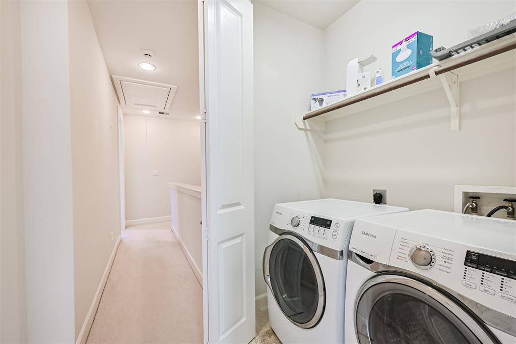 Third floor laundry