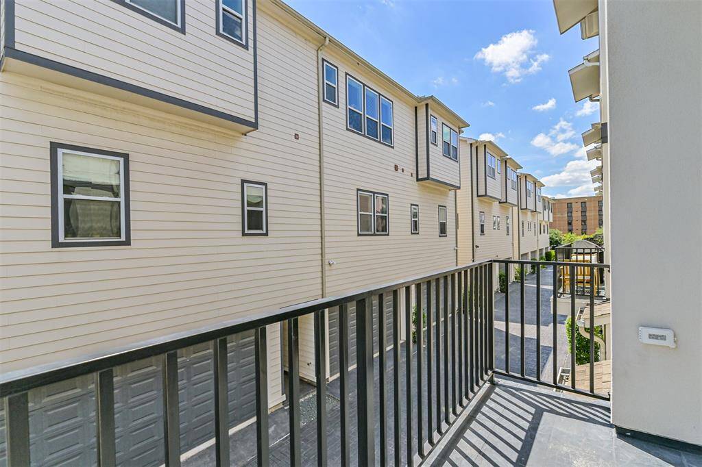 Second floor balcony