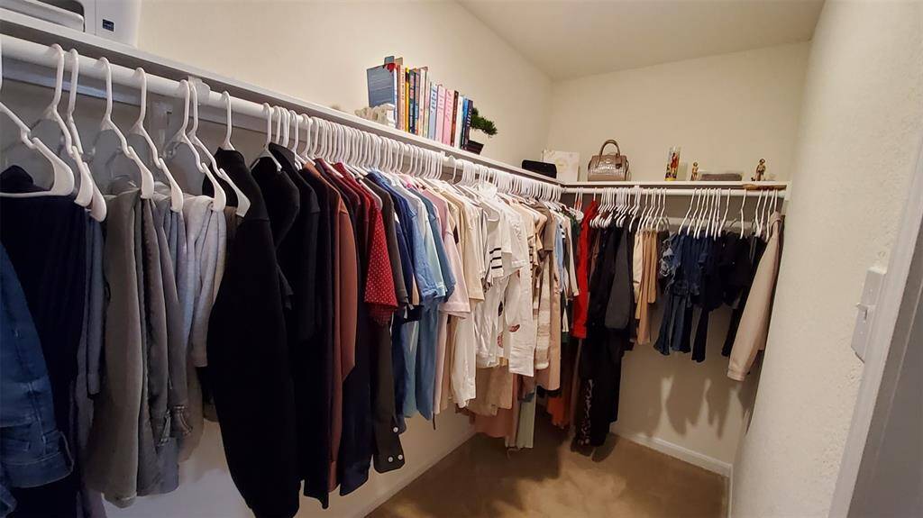 Master closet.