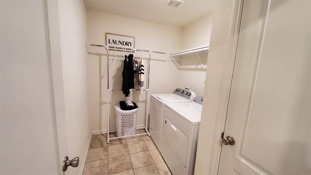 Laundry room.