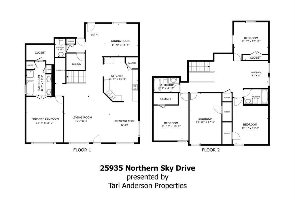 This is a floor plan drawing of the home's layout.