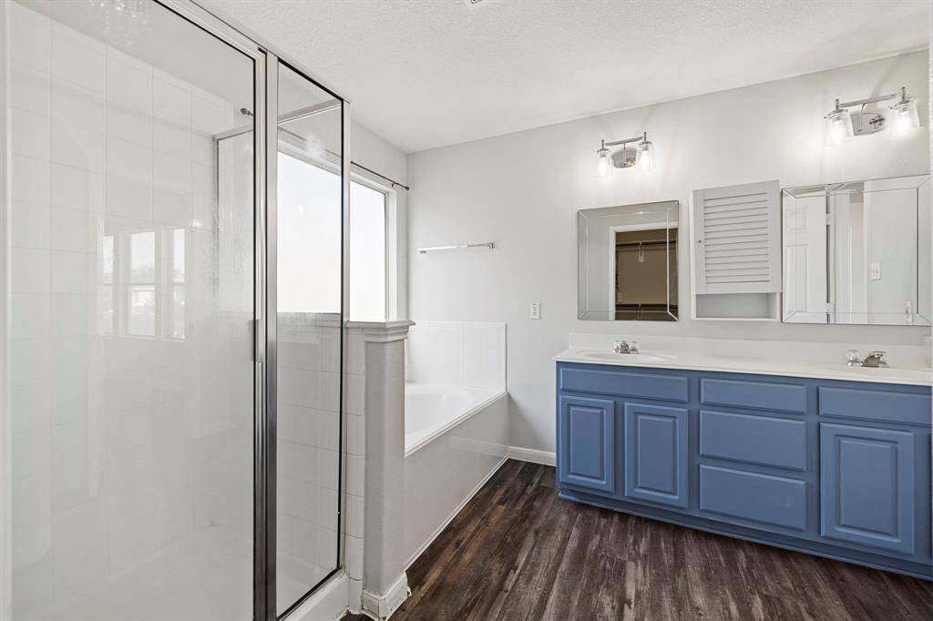 rimary bathroom- Standup Shower and Separate Tub