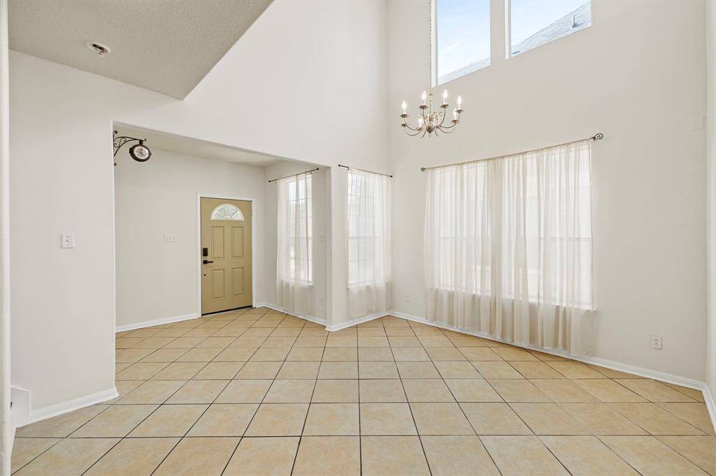 Open Foyer and High Ceilings