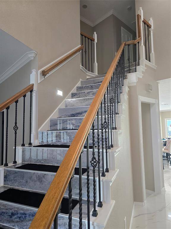 Professional photos coming-newly designed stairwell