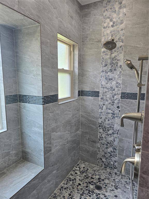 Professional photos coming- inside Primary shower