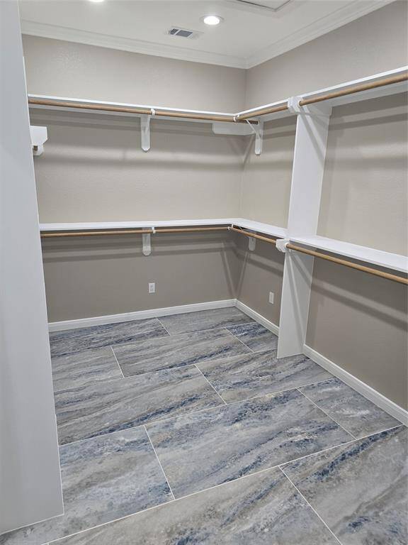 Professional photos coming- newly remodeled Master closet