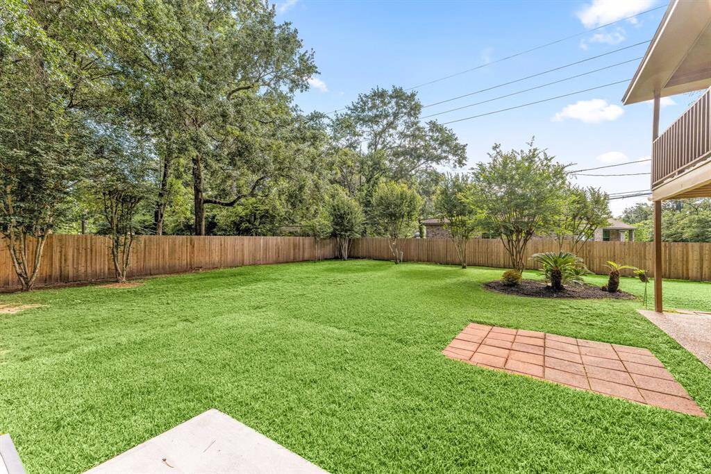 New fence recently added.
